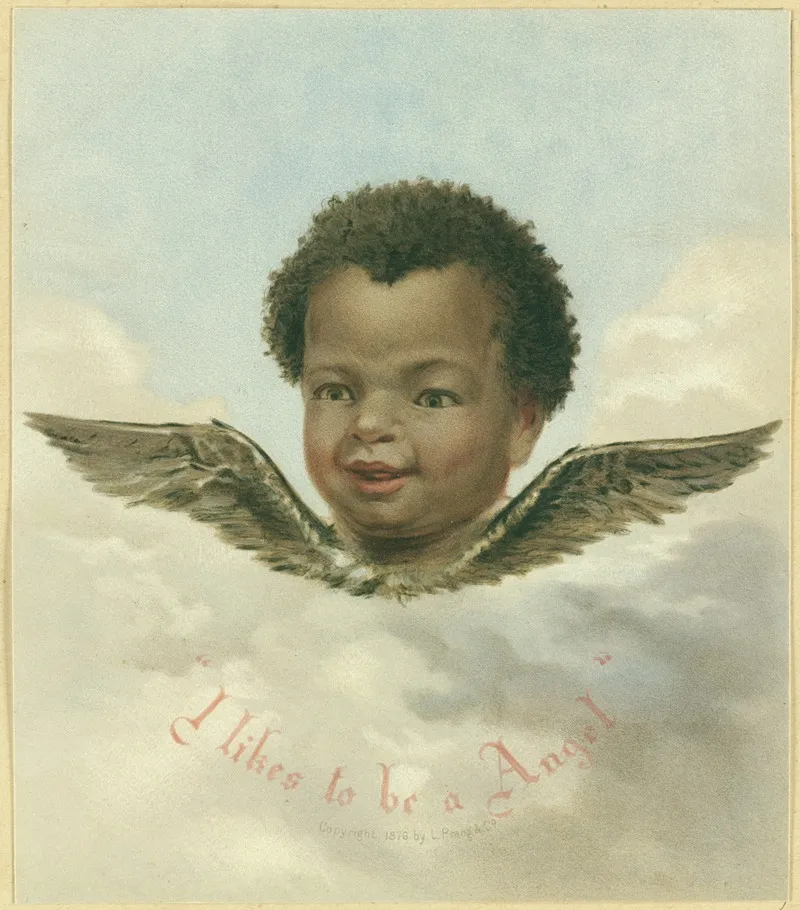 I Likes To Be A Angel Wall Art by Harry Beard - High-Resolution Digital Print