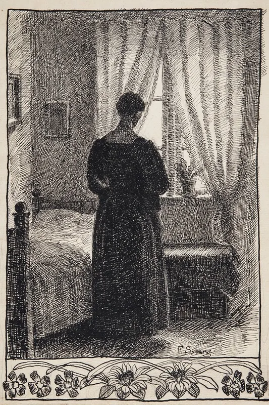 I Sovekammeret Anna Syberg