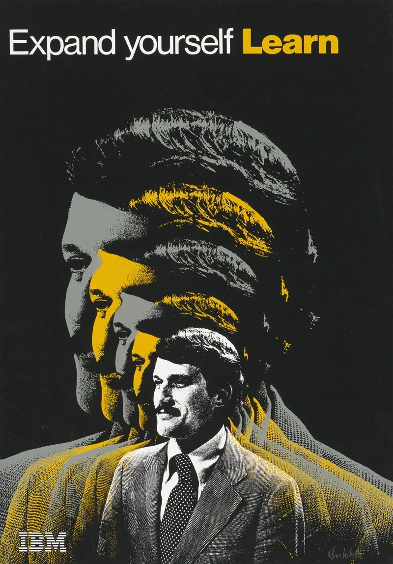 Ibm Expand Yourself Learn Wall Art by Ken White - High-Resolution Digital Print
