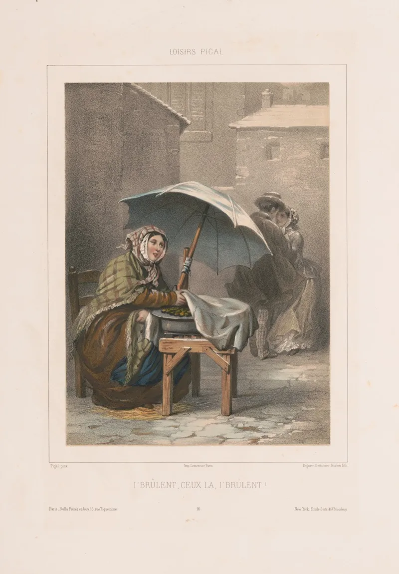 Ibrulent Ceux La Ibrulent Wall Art by Edmé Jean Pigal - High-Resolution Digital Print