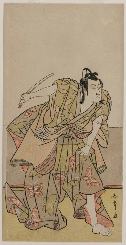 Ichikawa Monnosuke Ii As Soga No Goro