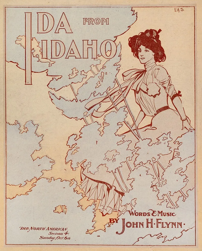 Ida From Idaho Wall Art by Anonymous - High-Resolution Digital Print