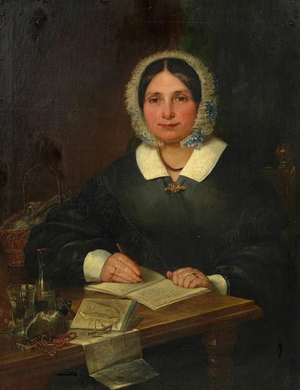 Ida Pfeiffer Geb Reyer Weltreisende Wall Art by Emilie Schmäck - High-Resolution Digital Print