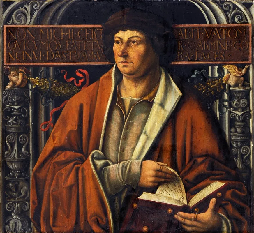 Idealized Portrait Of Virgil Wall Art by Circle Of Ambrosius Holbein - High-Resolution Digital Print