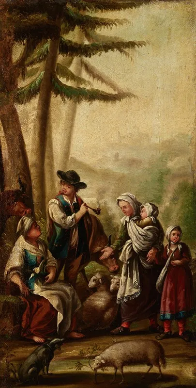 Idyll 4 Wall Art by Jan Zamojski - High-Resolution Digital Print