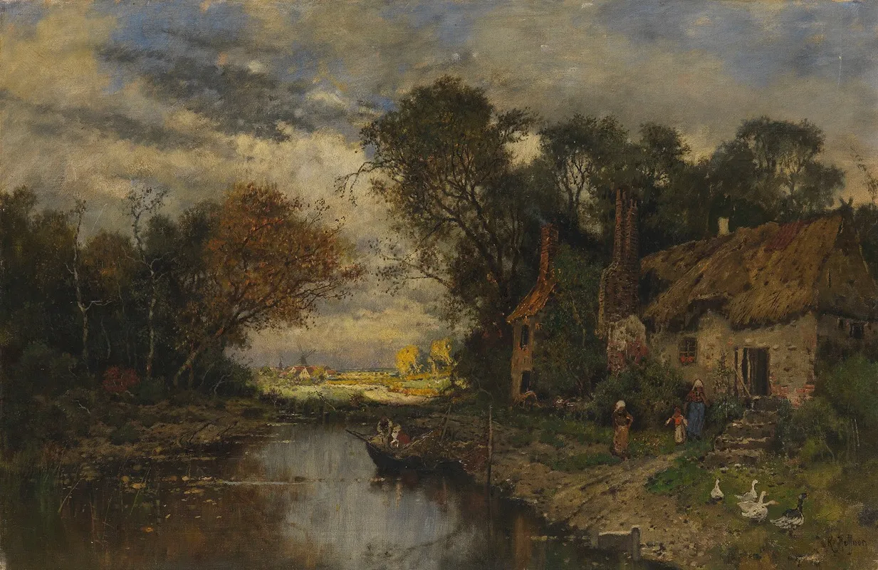 Idyll Am Kanal