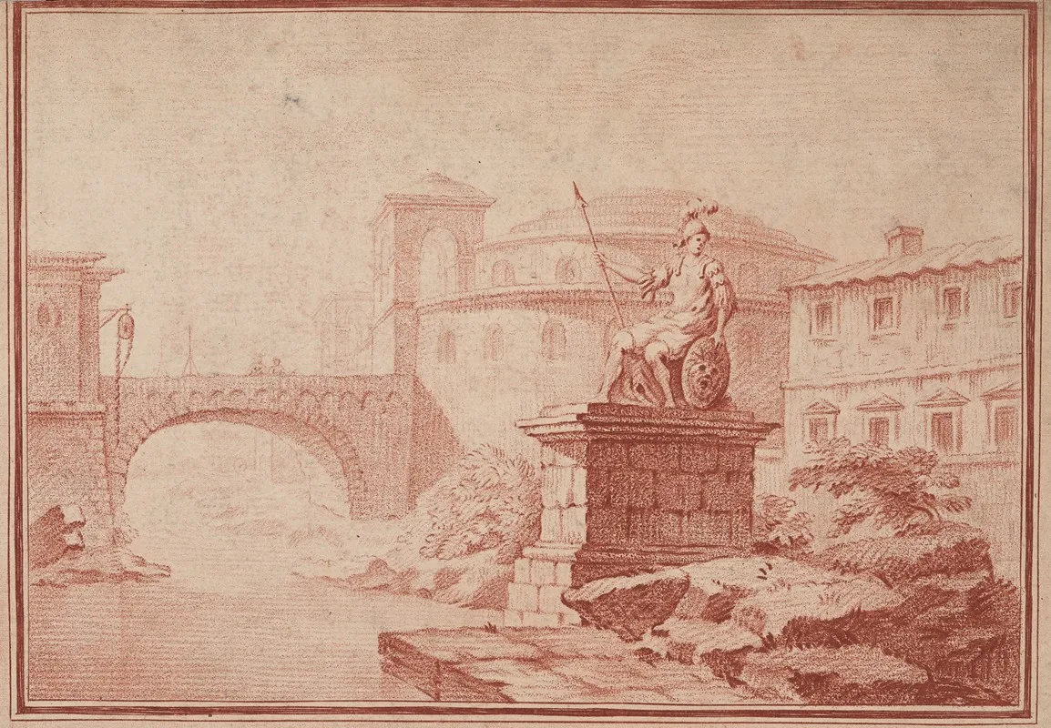 Ier Vue De Rome Second View Of Rome