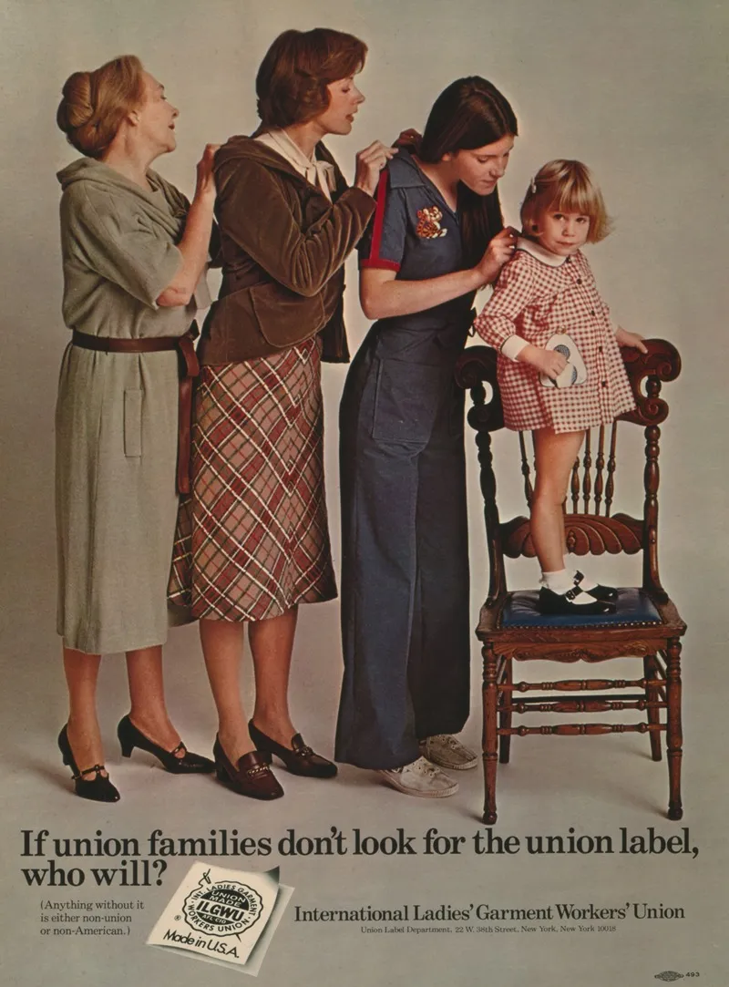 If Union Families Dont Look For The Union Label Who Will Wall Art by Anonymous - High-Resolution Digital Print