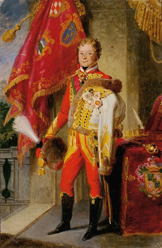 Ignaz Graf Gyulay Von Naros Nemeth Und Nadaska In Ungarischer Uniform Wall Art by Johann Peter Krafft - High-Resolution Digital Print