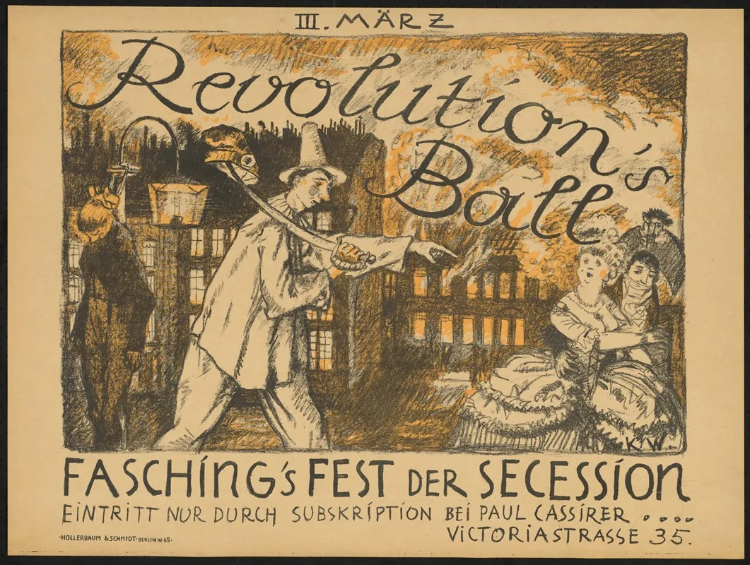 Iii Marz Revolutions Ball Faschings Fest Der Secession