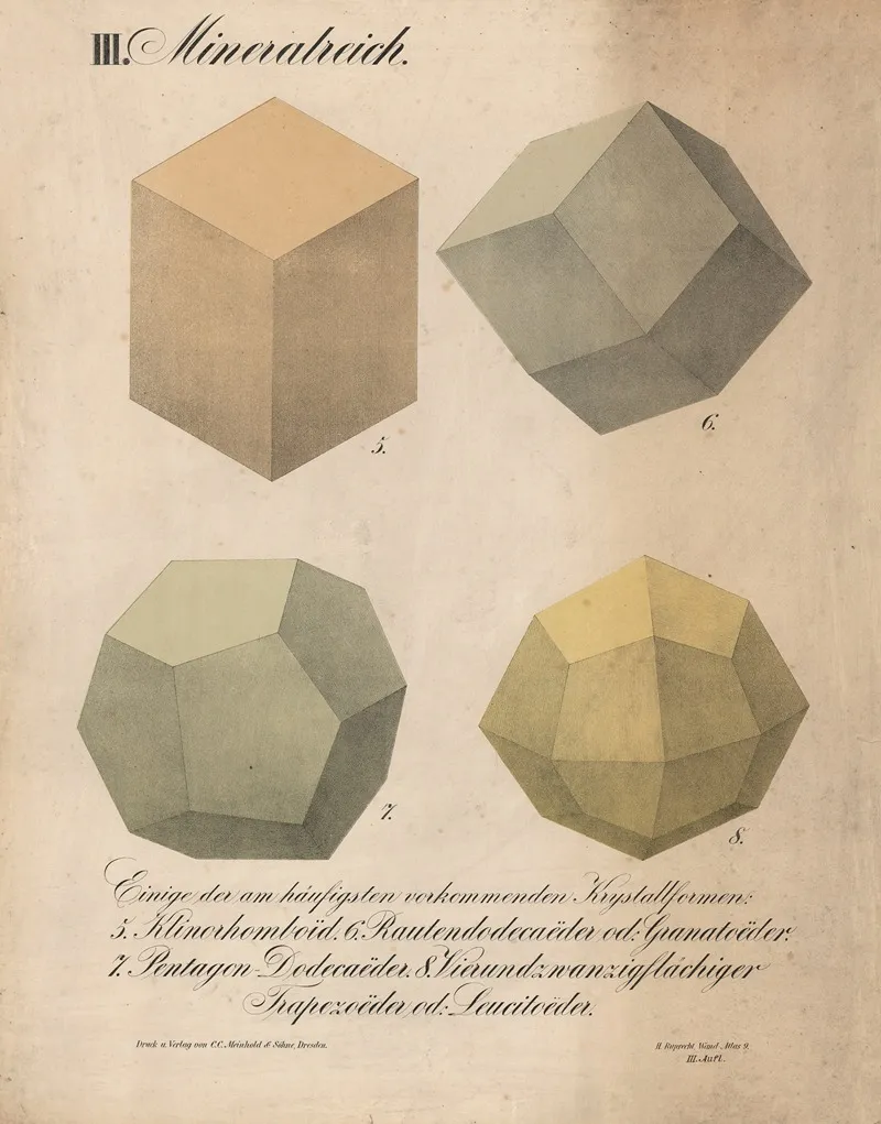 Iii Mineralreich 2 Wall Art by H.J. Ruprecht - High-Resolution Digital Print