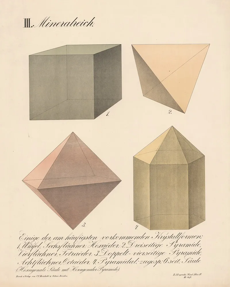 Iii Mineralreich 3 Wall Art by H.J. Ruprecht - High-Resolution Digital Print