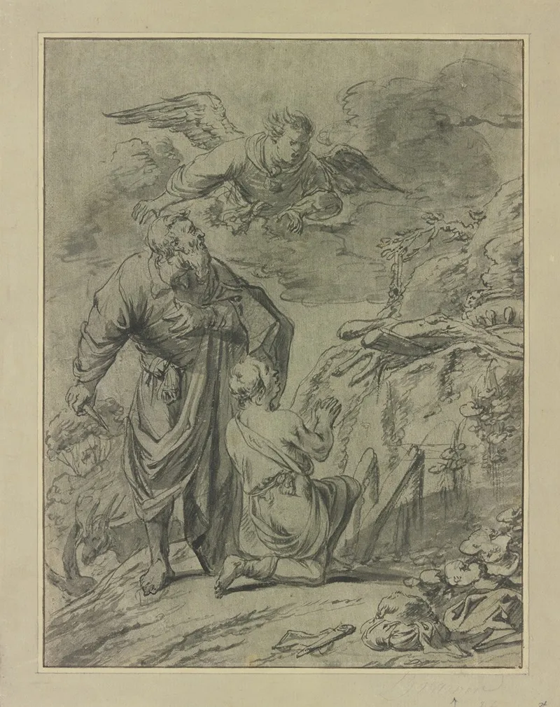 Ikarus Werden Fugel Angelegt Wall Art by Leonaert Bramer - High-Resolution Digital Print