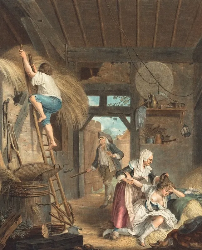 Il Est Trop Tard Wall Art by Antoine-François Sergent - High-Resolution Digital Print