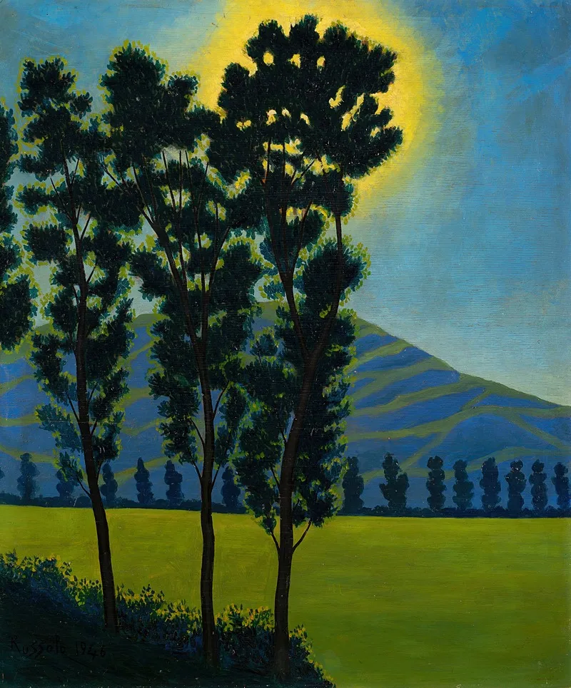 Il Sole Nascosto Wall Art by Luigi Russolo - High-Resolution Digital Print