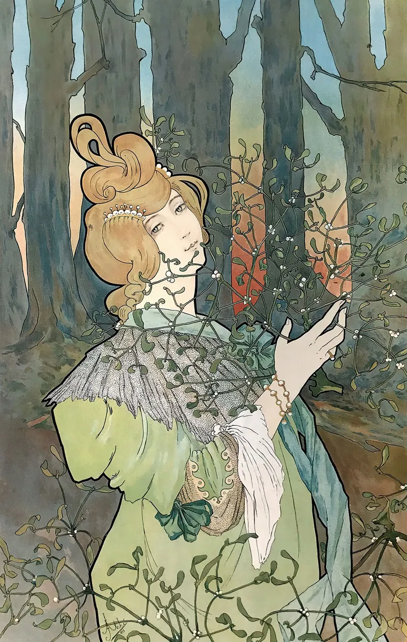 Il Vischio Wall Art by Jane Atché - High-Resolution Digital Print