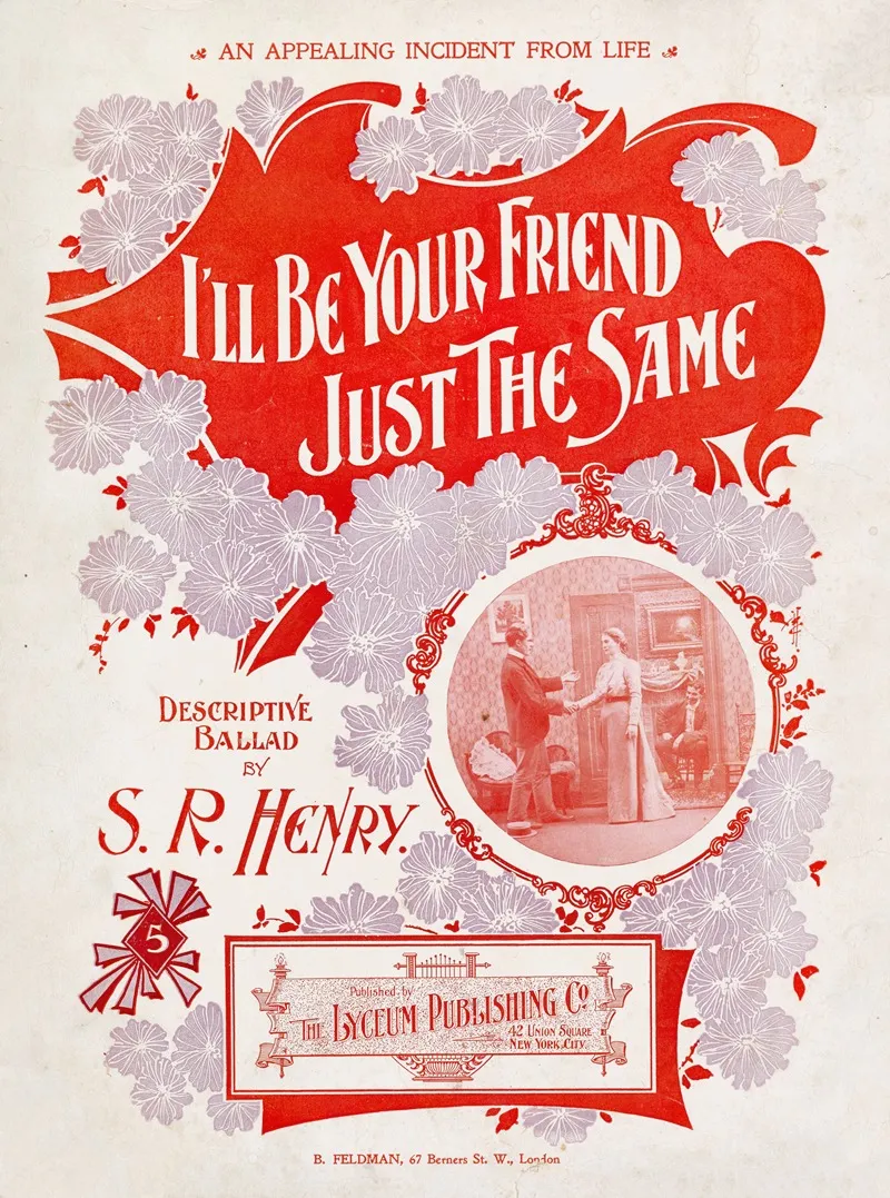 Ill Be Your Friend Just The Same Wall Art by Anonymous - High-Resolution Digital Print