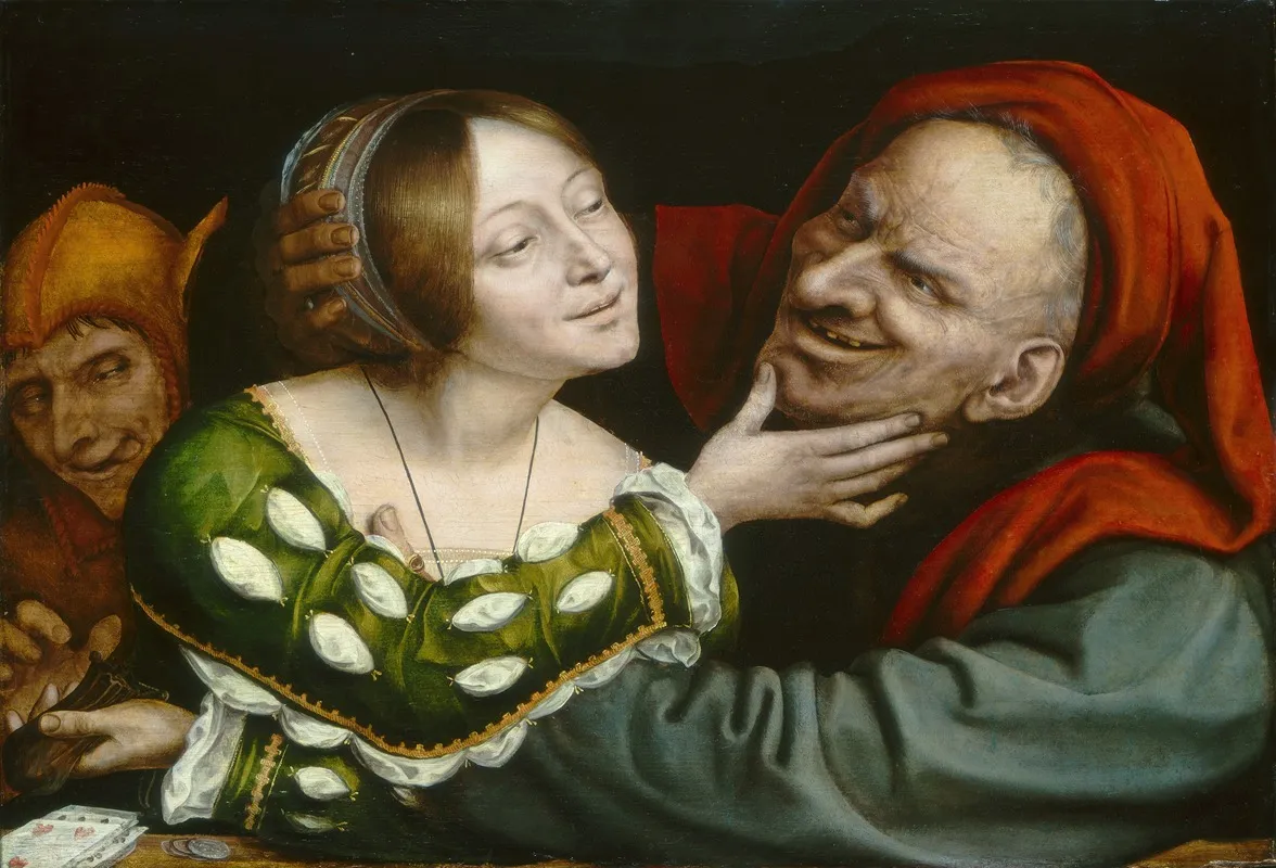 Ill Matched Lovers Wall Art by Quentin Massys - High-Resolution Digital Print