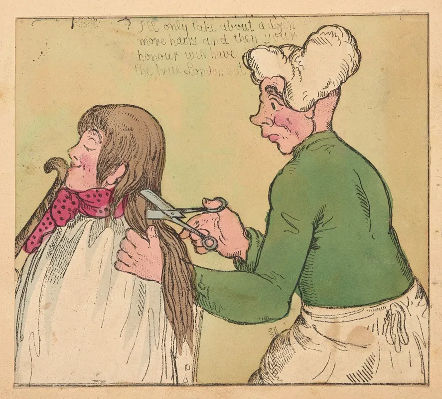 Ill Only Take About A Dozen More Hairs And Then Your Honour Will Have The True London Cut