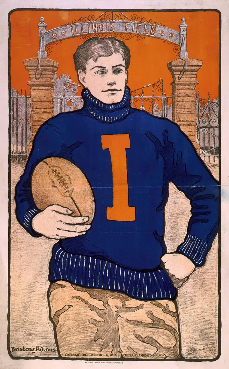 Illinois Field Wall Art by Bristow Adams - High-Resolution Digital Print
