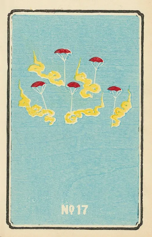 Illustrated Catalogue Of Daylight Bomb Shells No 17 Wall Art by Jinta Hirayama - High-Resolution Digital Print
