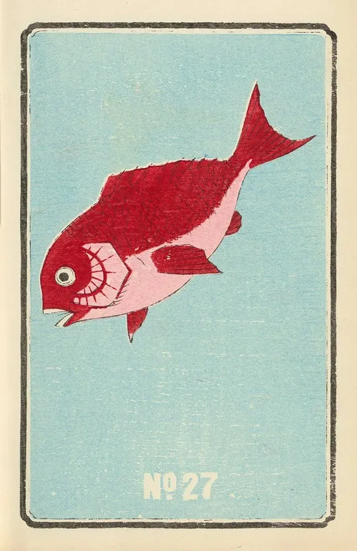 Illustrated Catalogue Of Daylight Bomb Shells No 27 Wall Art by Jinta Hirayama - High-Resolution Digital Print