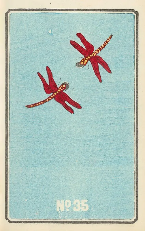 Illustrated Catalogue Of Daylight Bomb Shells No 35 Wall Art by Jinta Hirayama - High-Resolution Digital Print