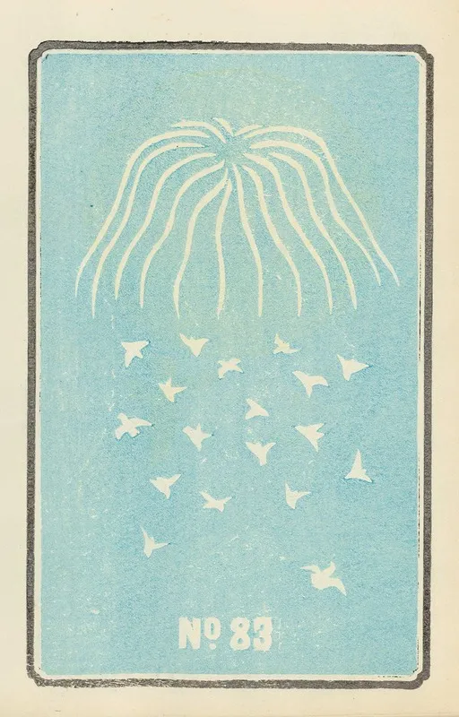 Illustrated Catalogue Of Daylight Bomb Shells No 83 Wall Art by Jinta Hirayama - High-Resolution Digital Print