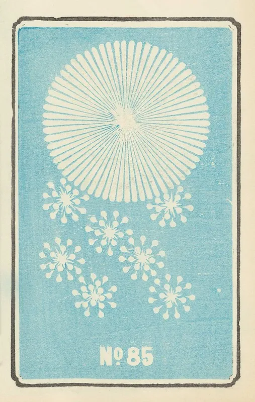 Illustrated Catalogue Of Daylight Bomb Shells No 85 Wall Art by Jinta Hirayama - High-Resolution Digital Print