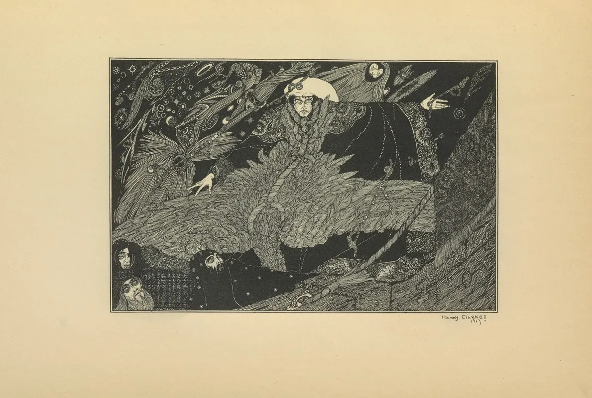 Illustration By Harry Clarke 2