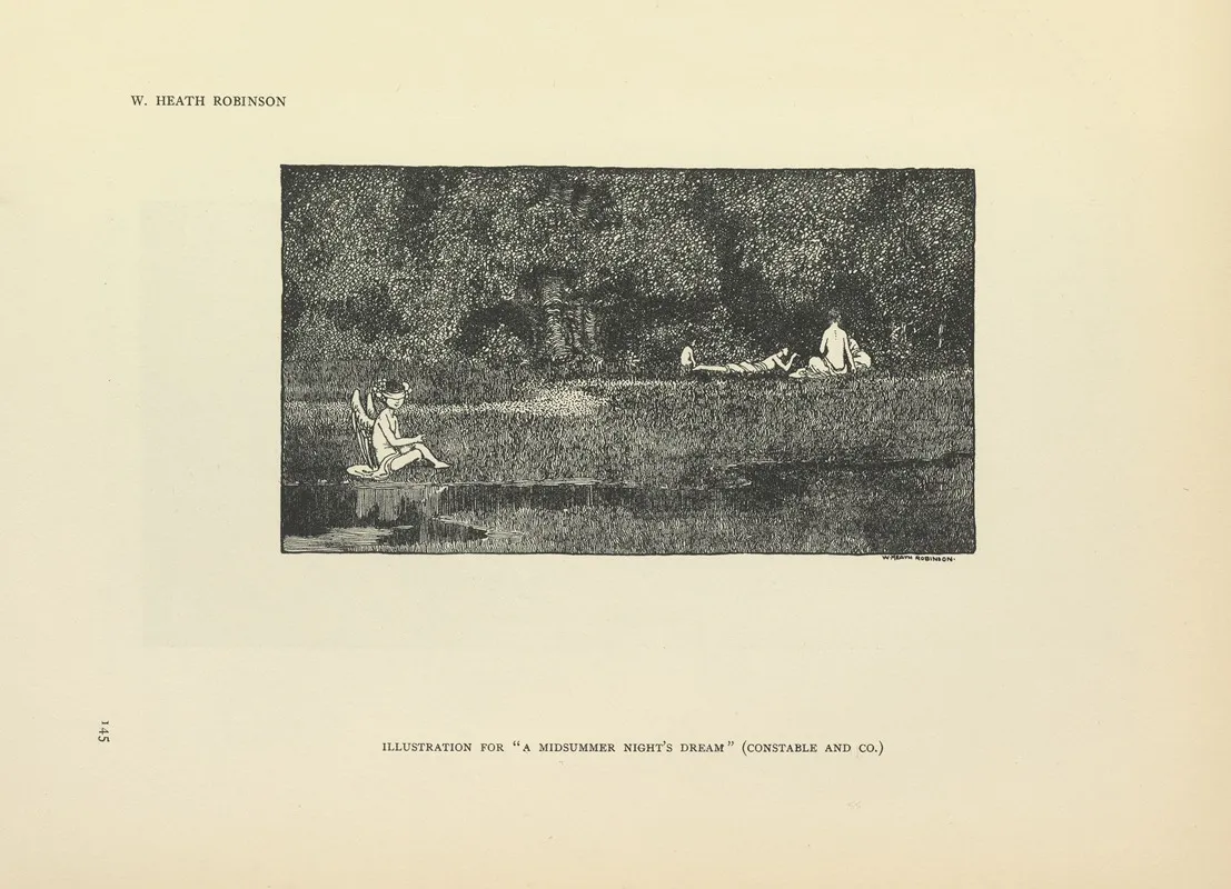 Illustration For A Midsummer Nights Dream 3