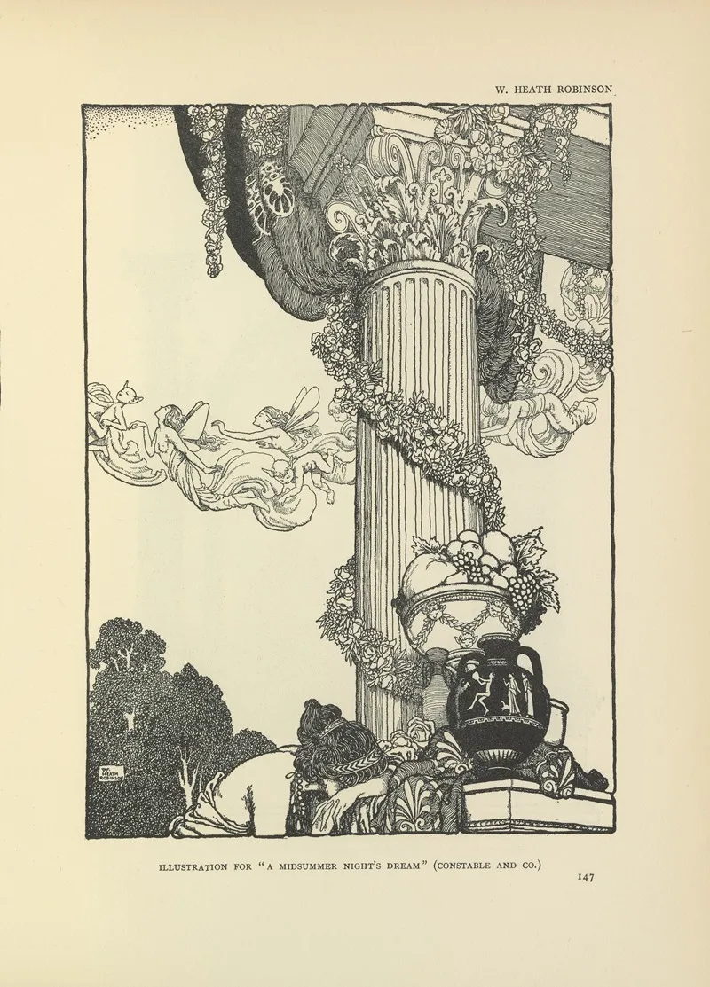 Illustration For A Midsummer Nights Dream 5