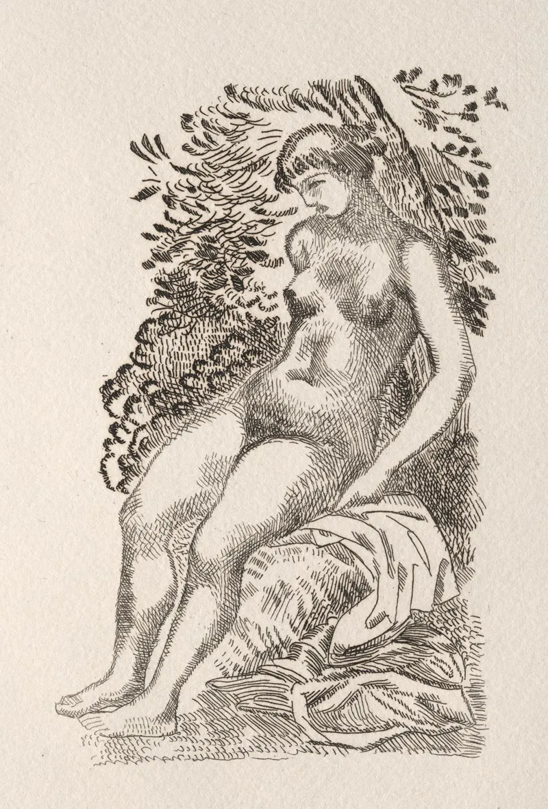 Illustration For A Poem By Pierre De Ronsard