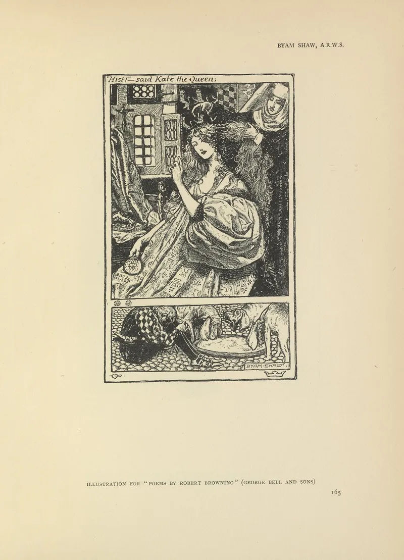 Illustration For Poems By Robert Browning 2
