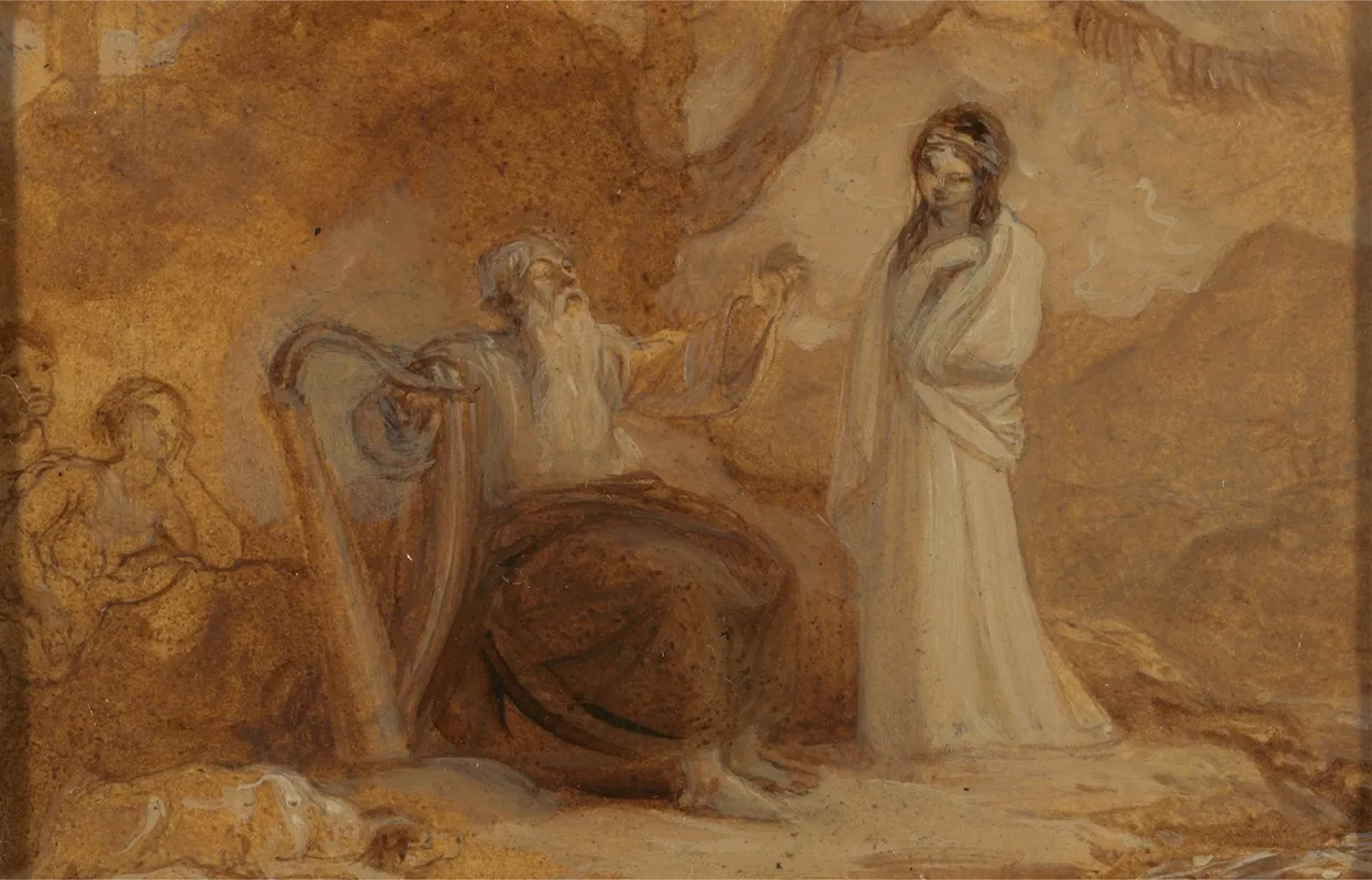 Illustration For Shakespeares A Winters Tale Or Cymbeline Wall Art by Robert Smirke - High-Resolution Digital Print
