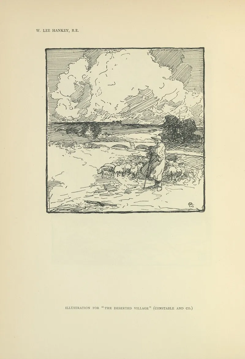 Illustration For The Deserted Village 2