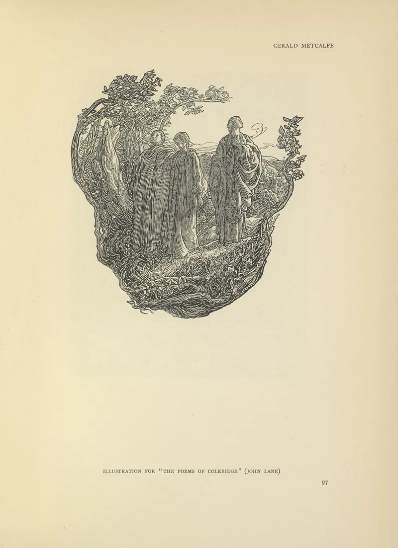 Illustration For The Poems Of Coleridge