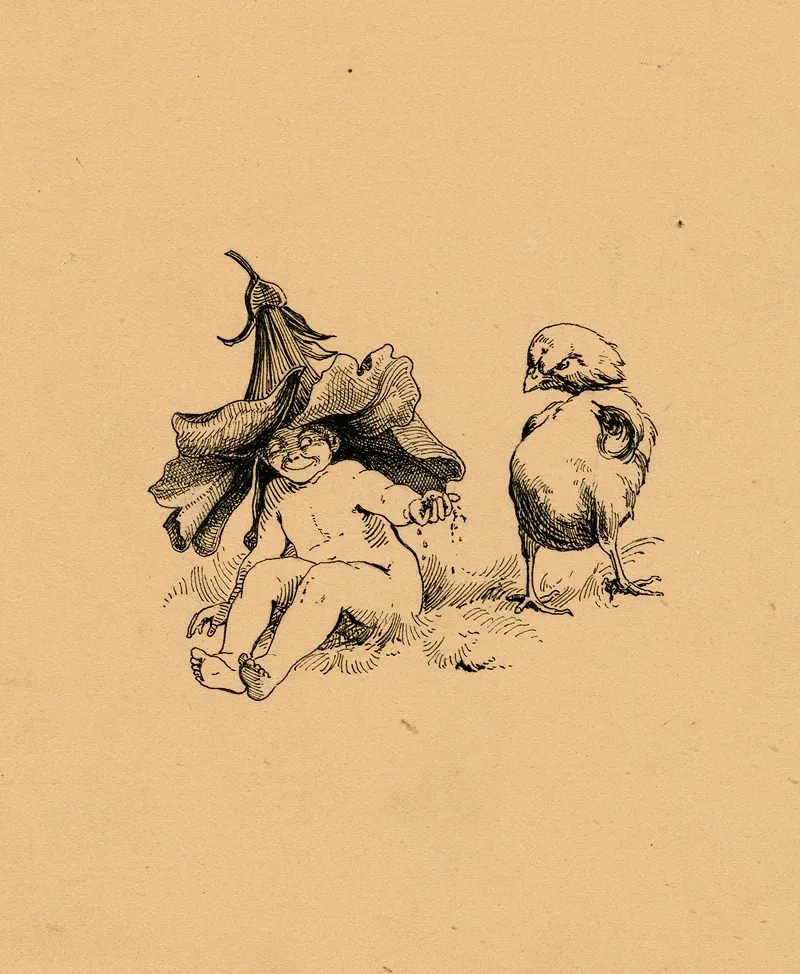 Illustration From A Midsummer Nights Dream 10 Wall Art by Fanny Railton - High-Resolution Digital Print