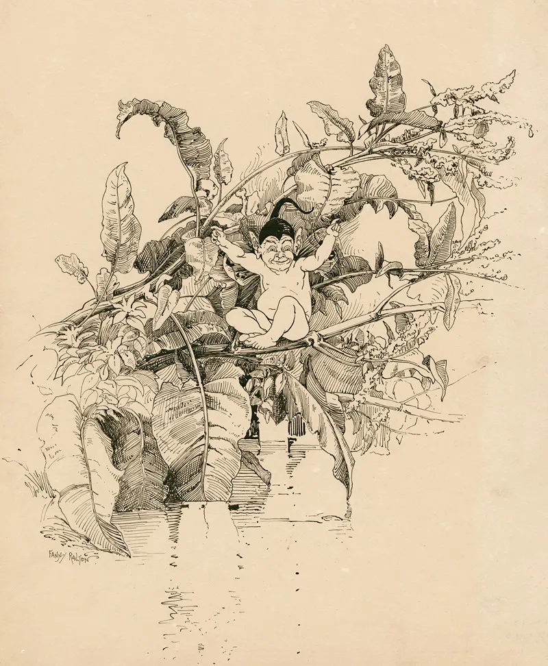 Illustration From A Midsummer Nights Dream 4 Wall Art by Fanny Railton - High-Resolution Digital Print