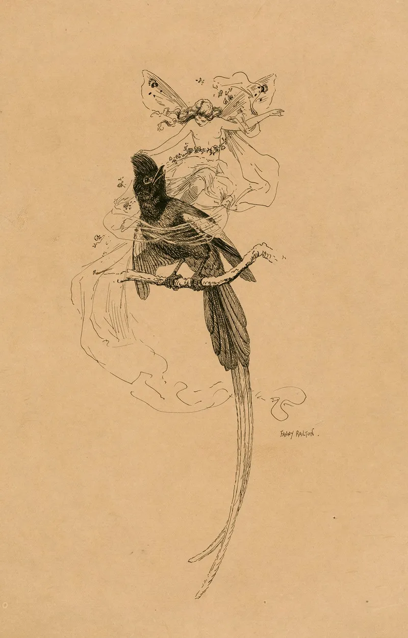 Illustration From A Midsummer Nights Dream Wall Art by Fanny Railton - High-Resolution Digital Print