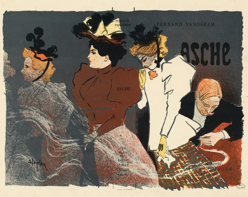Illustration Pour Asche De Fernand Vanderem