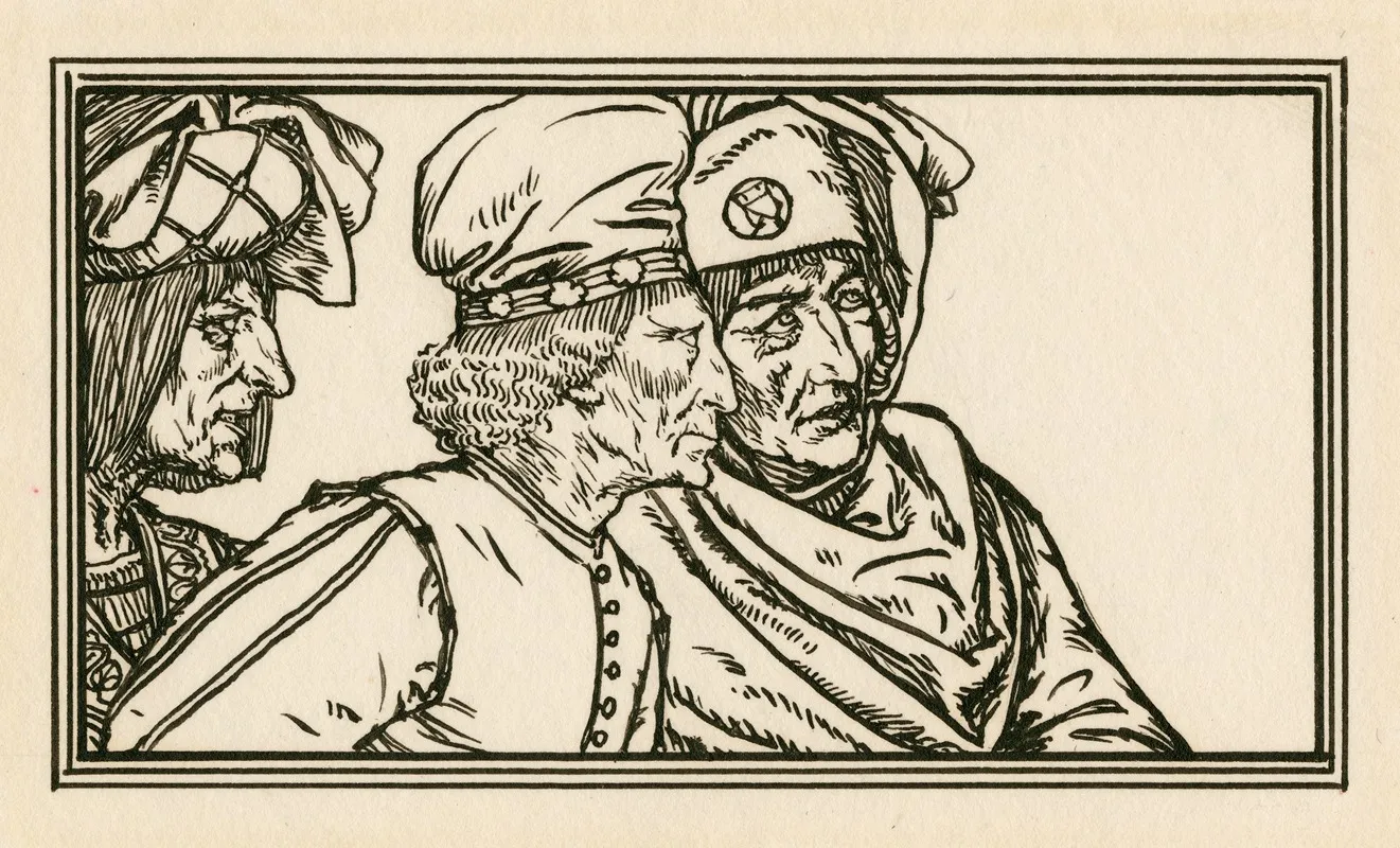 Illustration To Act 3 Scene 3 Of The Tempest
