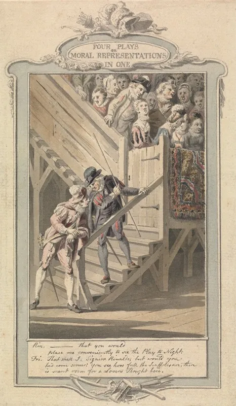 Illustration To Beaumont And Fletcher