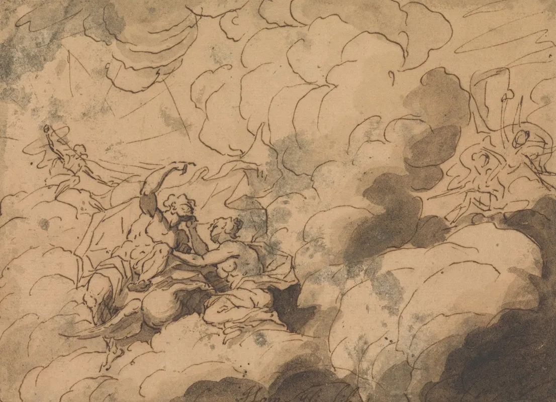 Illustration To Homers Iliad Wall Art by Thomas Carwitham - High-Resolution Digital Print