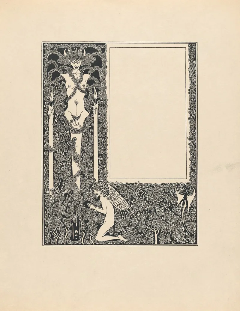 Illustration To Salome By Oscar Wilde 4