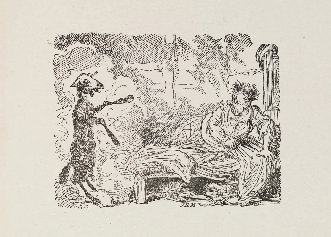 Illustrations For The Universal Songster Pl 13