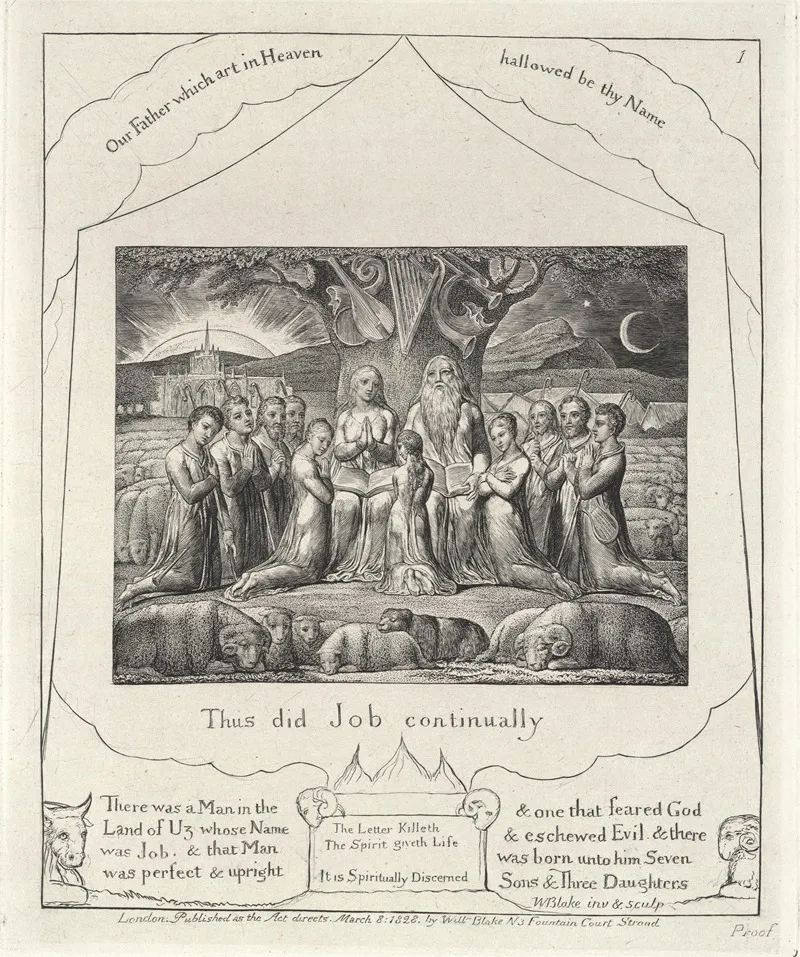 Illustrations Of The Book Of Job Pl 02