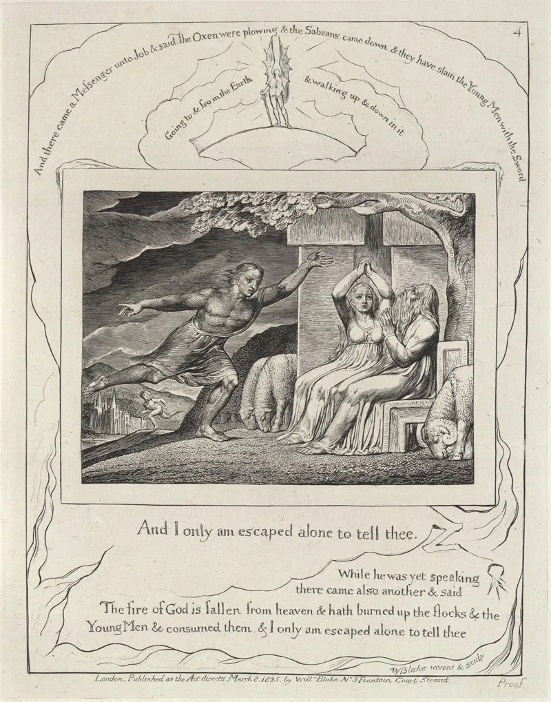 Illustrations Of The Book Of Job Pl 05