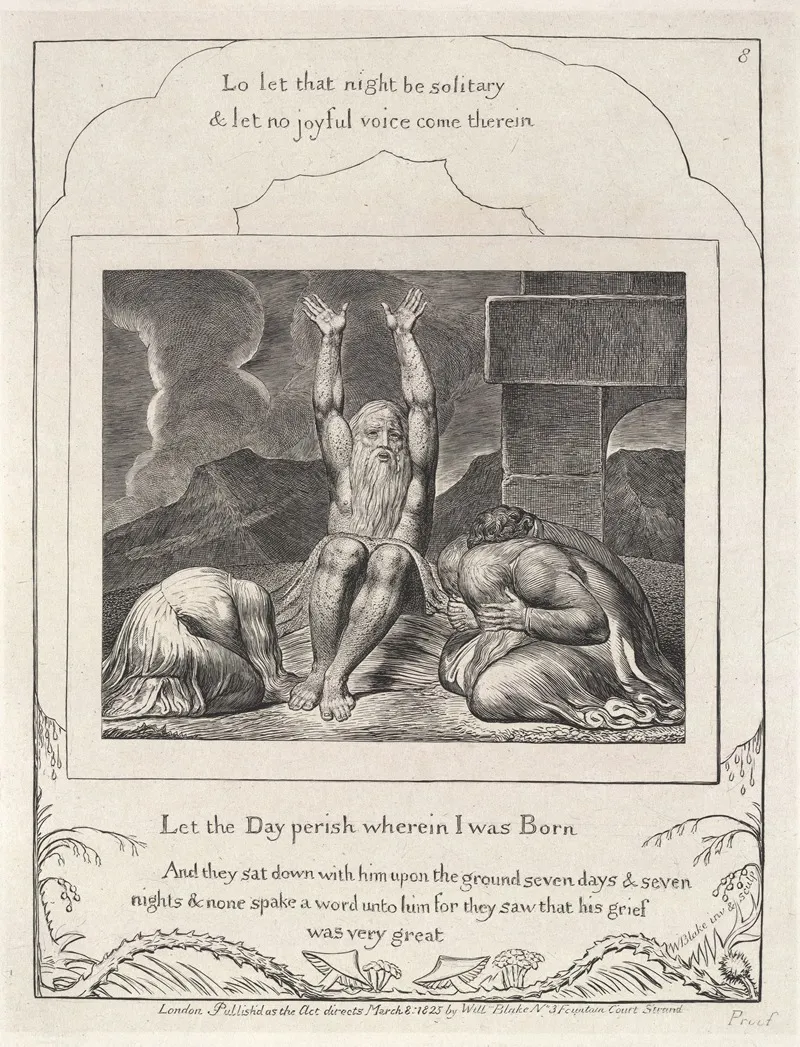 Illustrations Of The Book Of Job Pl 09