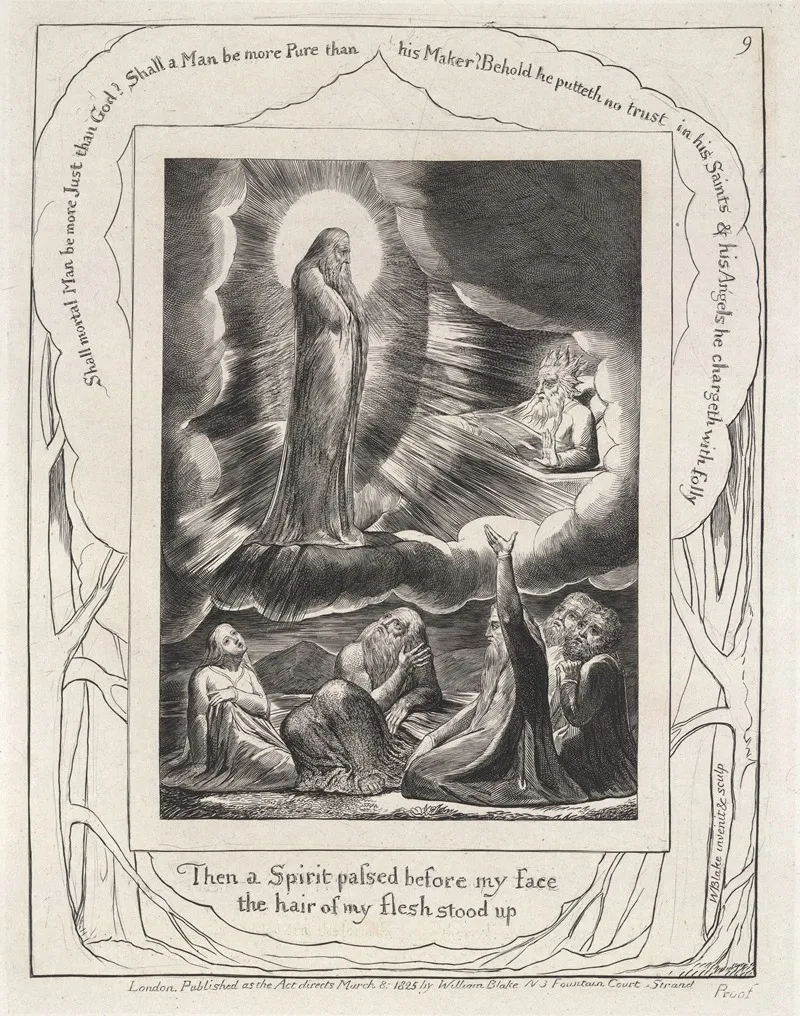 Illustrations Of The Book Of Job Pl 10